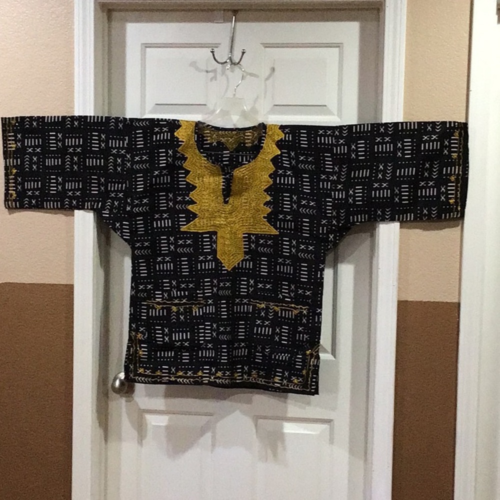 Men Dashiki Pullover Shirt
